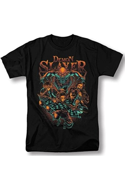 Flood Of Style تي شيرت رجالي منقوش برسومات الرسوم المتحركة للجنسين من Hashibi...