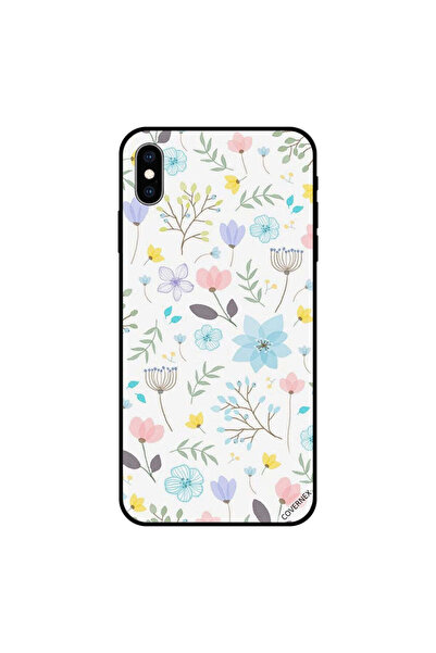 Covernex غطاء حماية لهاتف iPhone XS MAX بنقشة زهور مختلفة