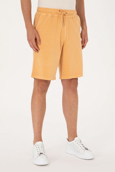 U.S. Polo Assn. Men's Orange Knitted Shorts 50298037-Vr202