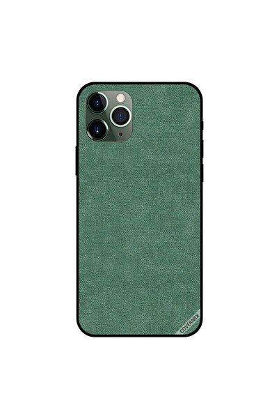 Covernex غطاء حماية لجهاز iPhone 11 Pro Max بنقشة جلد أخضر