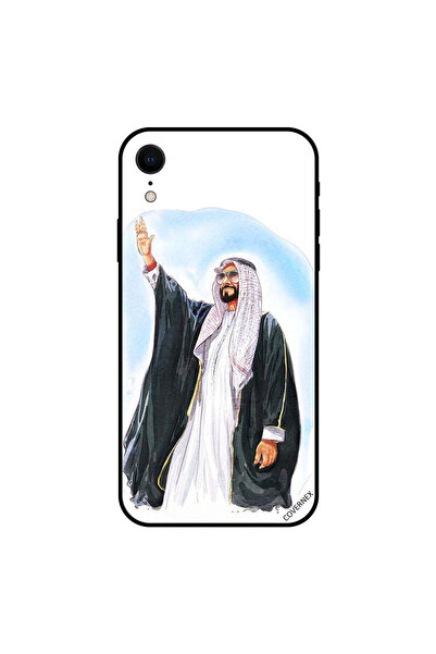 Covernex غطاء حماية لجهاز iPhone XR - رسمة زايد رايز - يده مرسومة