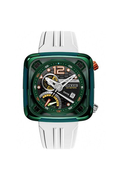 Nubeo Mens Watch Nubeo NB-6096-02, Quartz, 45mm, 5ATM