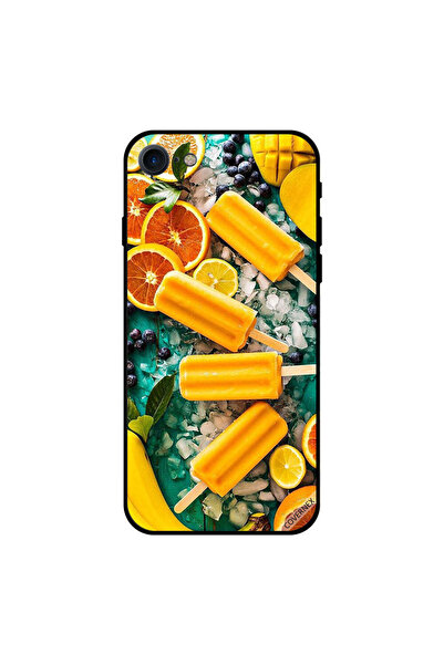 Covernex غطاء حماية لجهاز iPhone 8 بطبعة آيس كريم عصير الليمون