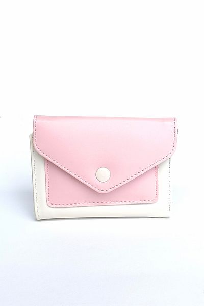 Ecrou Handbag Garnished Envelope Model Cream