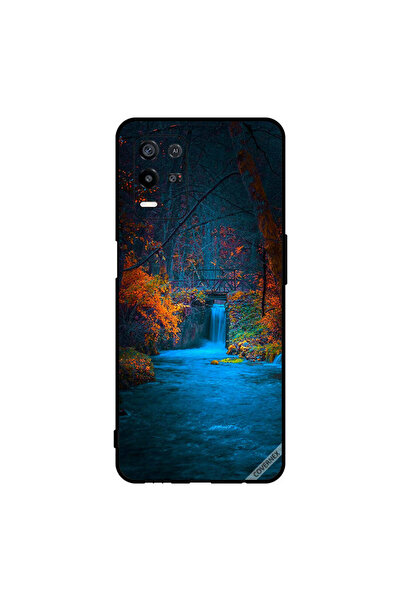 Covernex غطاء حماية لهاتف Oppo K9x - شلال أزرق