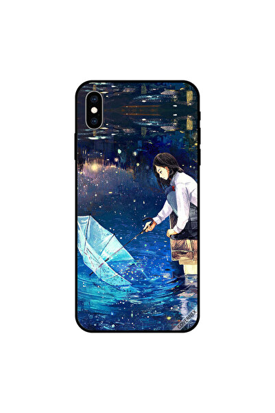 Covernex غطاء حماية لهاتف iPhone XS MAX بطبعة فتاة تفكر بعمق
