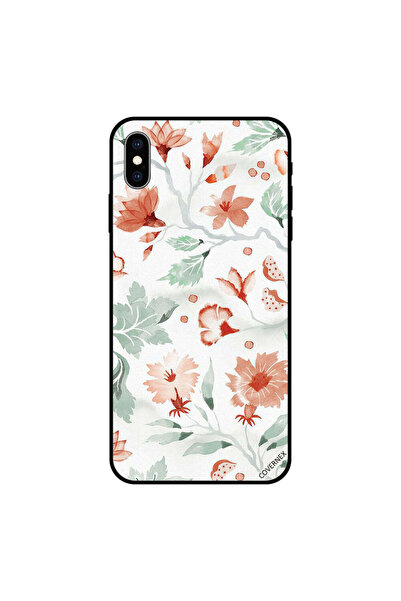 Covernex iPhone XS MAX Case Cover Paint Flowers Bunch
