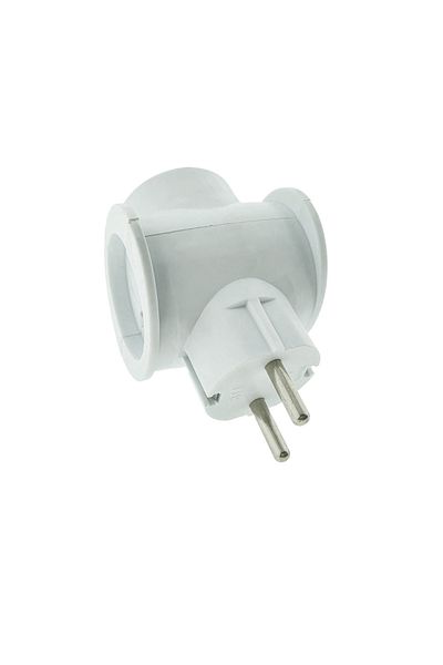 flores Stecher tip butoias, triplu, Flores 40532, 16A, 220V, alb