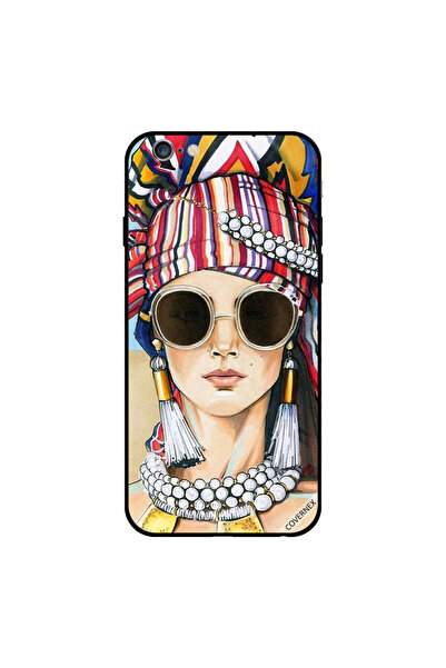 Covernex غطاء حماية لجهاز iPhone 6 بتصميم فتاة أنيقة ولطيفة