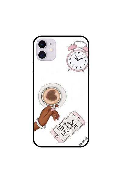 Covernex غطاء حماية لجهاز iPhone 11، لكن القهوة الأولى