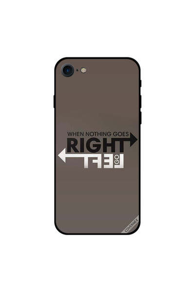 Covernex غطاء حماية لجهاز iPhone 8 عندما لا يسير أي شيء على ما يرام، اتجه يسارًا