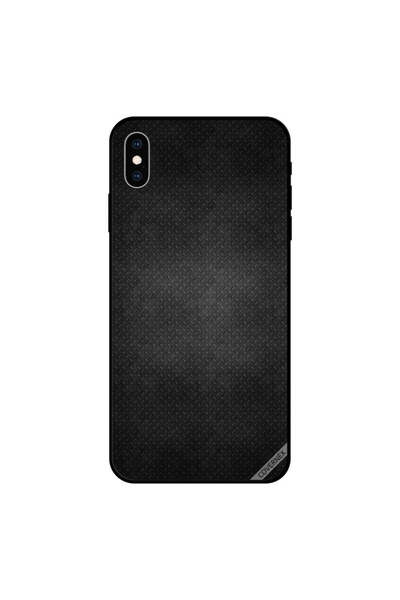 Covernex غطاء حماية لجهاز iPhone XS MAX بنقشة جلد أسود منقط