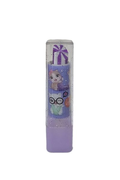FixPoint Purple Cat Illustrated Lipstick Eraser (1 Piece)