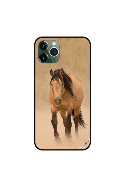 Covernex iPhone 11 Pro Max Case Cover Brown Horse Race