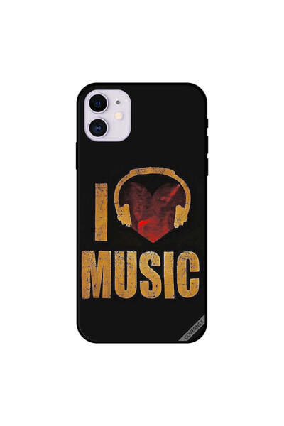 Covernex غطاء حماية لجهاز iPhone 11 بتصميم عتيق وأحب الموسيقى