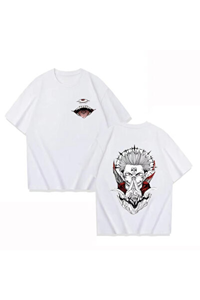 Flood Of Style Ανιμέ μπλουζάκι με σχέδια Unisex για άνδρες Ryomen Sukuna