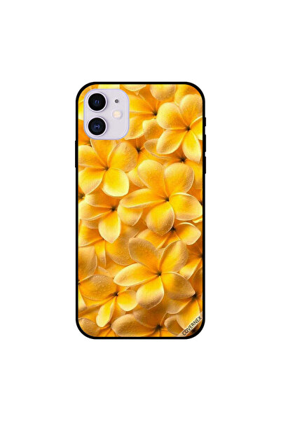 Covernex غطاء حماية لجهاز iPhone 11 بنقشة زهور صفراء