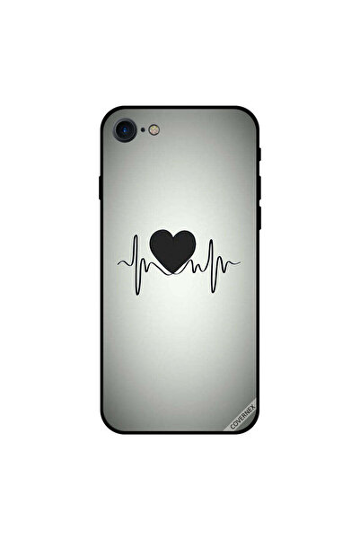 Covernex غطاء حماية لجهاز iPhone 8 بتصميم أمواج القلب