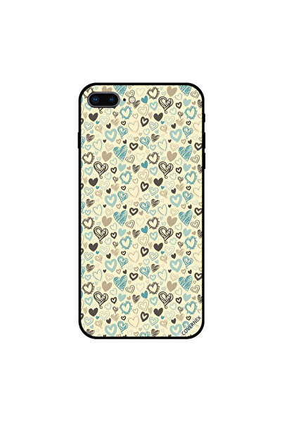 Covernex غطاء حماية لجهاز iPhone 7 Plus بنقشة قلوب صغيرة