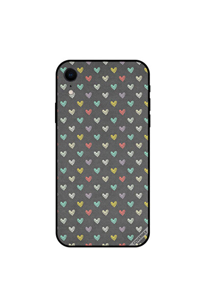 Covernex غطاء حماية iPhone XR قلوب ملونة