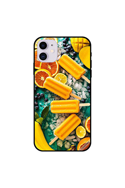 Covernex غطاء حماية لجهاز iPhone 11 بطبعة آيس كريم عصير الليمون