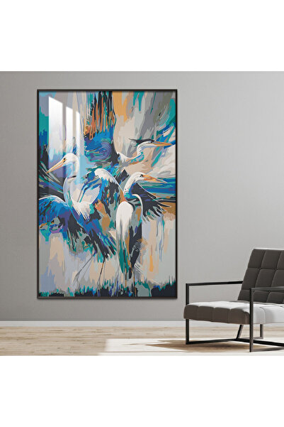 4gdran لوحة جدارية خشبية فاخرة مع برواز ذهبي و طبقة من الاكرليك الشفاف