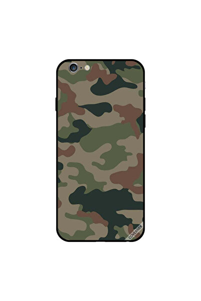 Covernex غطاء حماية لجهاز iPhone 6s Plus بنمط تمويه باللونين الأخضر والبني