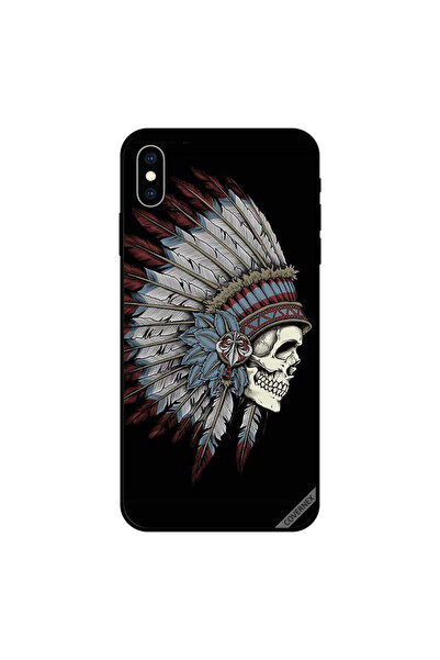 Covernex غطاء حماية لهاتف iPhone XS MAX بتصميم جمجمة ريشية