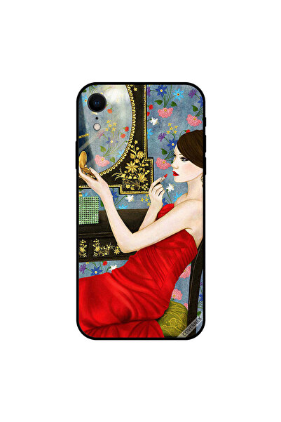 Covernex غطاء حماية آيفون XR لفتاة باللون الأحمر