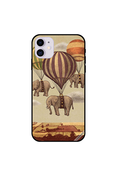 Covernex غطاء حماية لجهاز iPhone 11 بتصميم فيلة مع بالونات