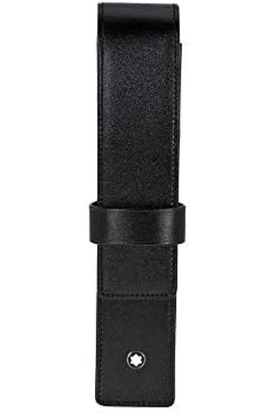 Montblanc Leather - MST 1 Pen Pouch Clasp 14309, Black