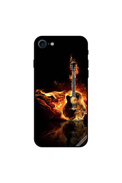 Covernex غطاء حماية لجهاز iPhone 8 بتصميم جيتار ناري