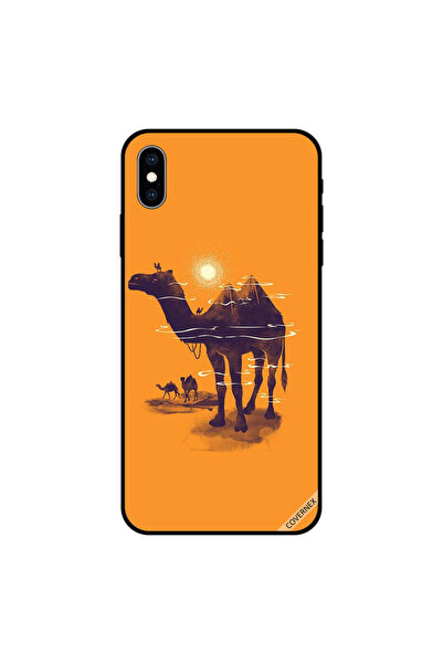 Covernex iPhone X Case Cover Caamel & Pyramid Made on Back