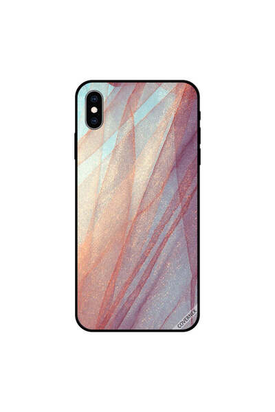 Covernex غطاء حماية لجهاز iPhone XS MAX بنمط قماش لامع