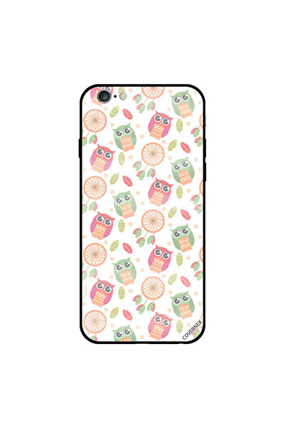 Covernex غطاء حماية لجهاز iPhone 6s Plus بنقشة زهور البومة