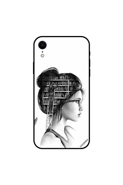 Covernex مكتبة أغطية جراب iPhone XR في الرأس