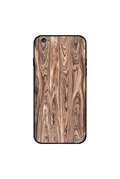 Covernex غطاء حماية لجهاز iPhone 6s Plus بنمط الخشب القديم