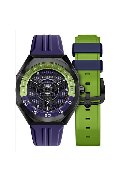 Nubeo Mens Watch Nubeo NB-6083-0B, Automatic, 48mm, 10ATM