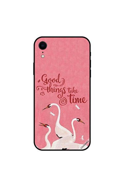 Covernex غطاء حماية iPhone XR - الأشياء الجيدة تستغرق وقتًا