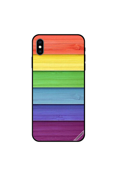 Covernex غطاء حماية لجهاز iPhone XS MAX بستة ألوان ونمط خشبي