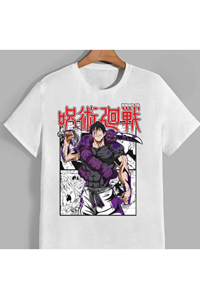 Flood Of Style Ανδρικό μπλουζάκι με σχέδια anime, Unisex, Jujutsu Kaisen, Fushiguro Megumi 