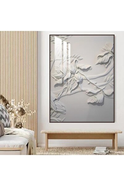 SND لوحة جدارية خشبية مطبوعة بتصميم جبسية مع برواز شامبين و طبقة من الاكرليك ...