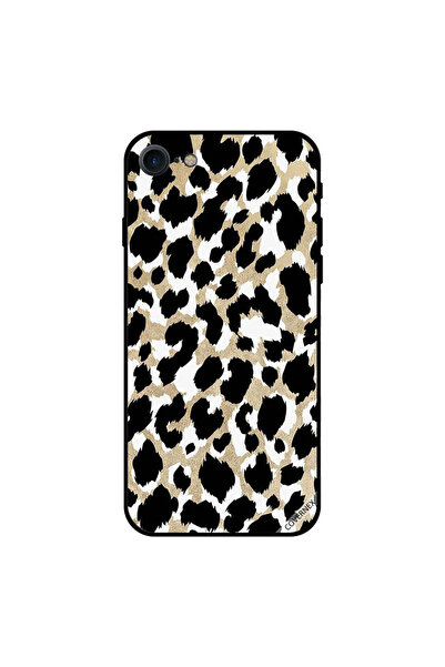 Covernex غطاء حماية لجهاز iPhone 8 بنقشة جلد النمر باللون الأسود