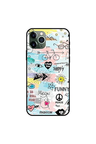 Covernex غطاء حماية لجهاز iPhone 11 Pro Max بتصميم دودل مواء استمتع