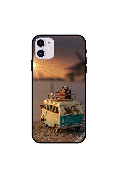 Covernex غطاء حماية لجهاز iPhone 11 بتصميم حافلة ألعاب مع حقائب
