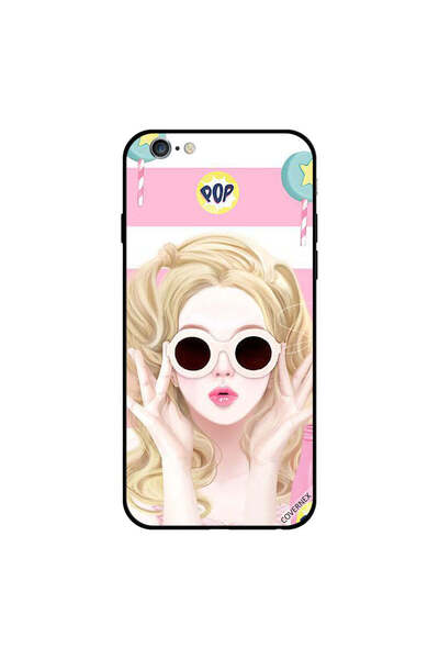 Covernex غطاء حماية لجهاز iPhone 6 بطبعة فتاة بوب لطيفة
