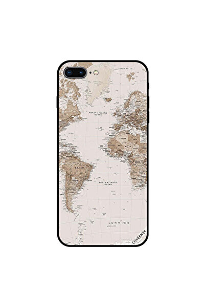 Covernex غطاء حماية لجهاز iPhone 7 Plus بتصميم خريطة العالم