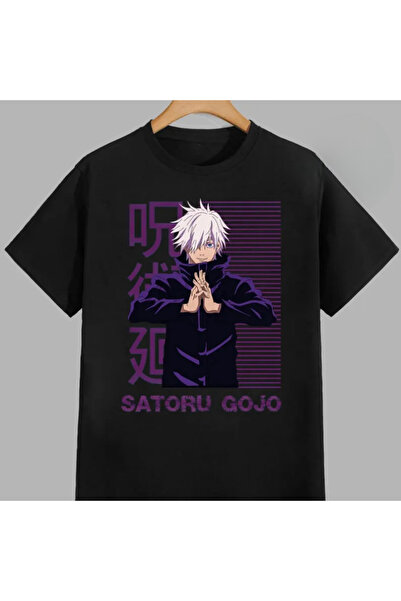 Flood Of Style Tricou unisex cu desen anime Jujutsu Kaisen Gojo Satoru