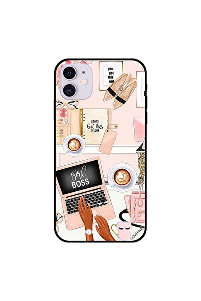 Covernex غطاء حماية لجهاز iPhone 11 بتصميم فتاة رئيسية مثالية
