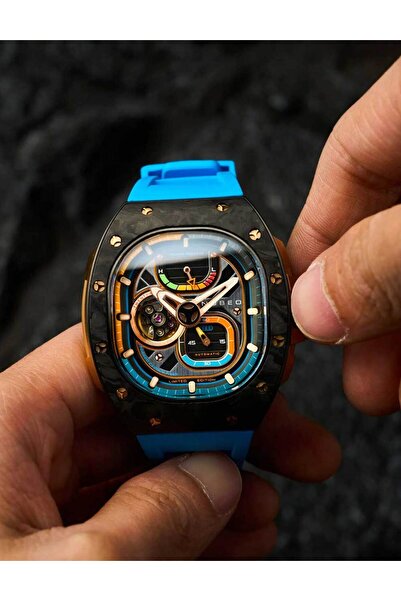 Nubeo Ceas bărbătesc Nubeo NB-6105-05, Automat, 44mm, 5ATM